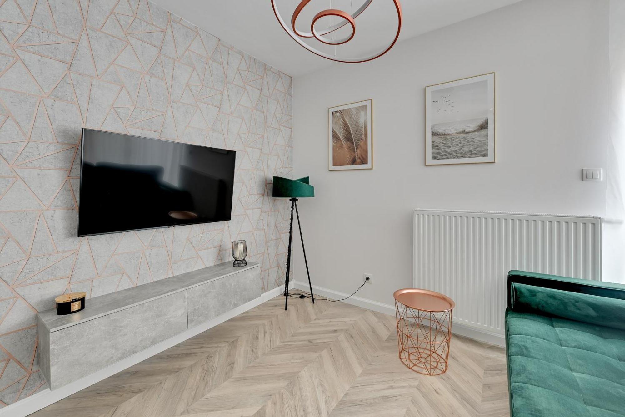 Lejlighed Nadmotlawie Riverside - Parking, Sauna & Gym By Downtown *