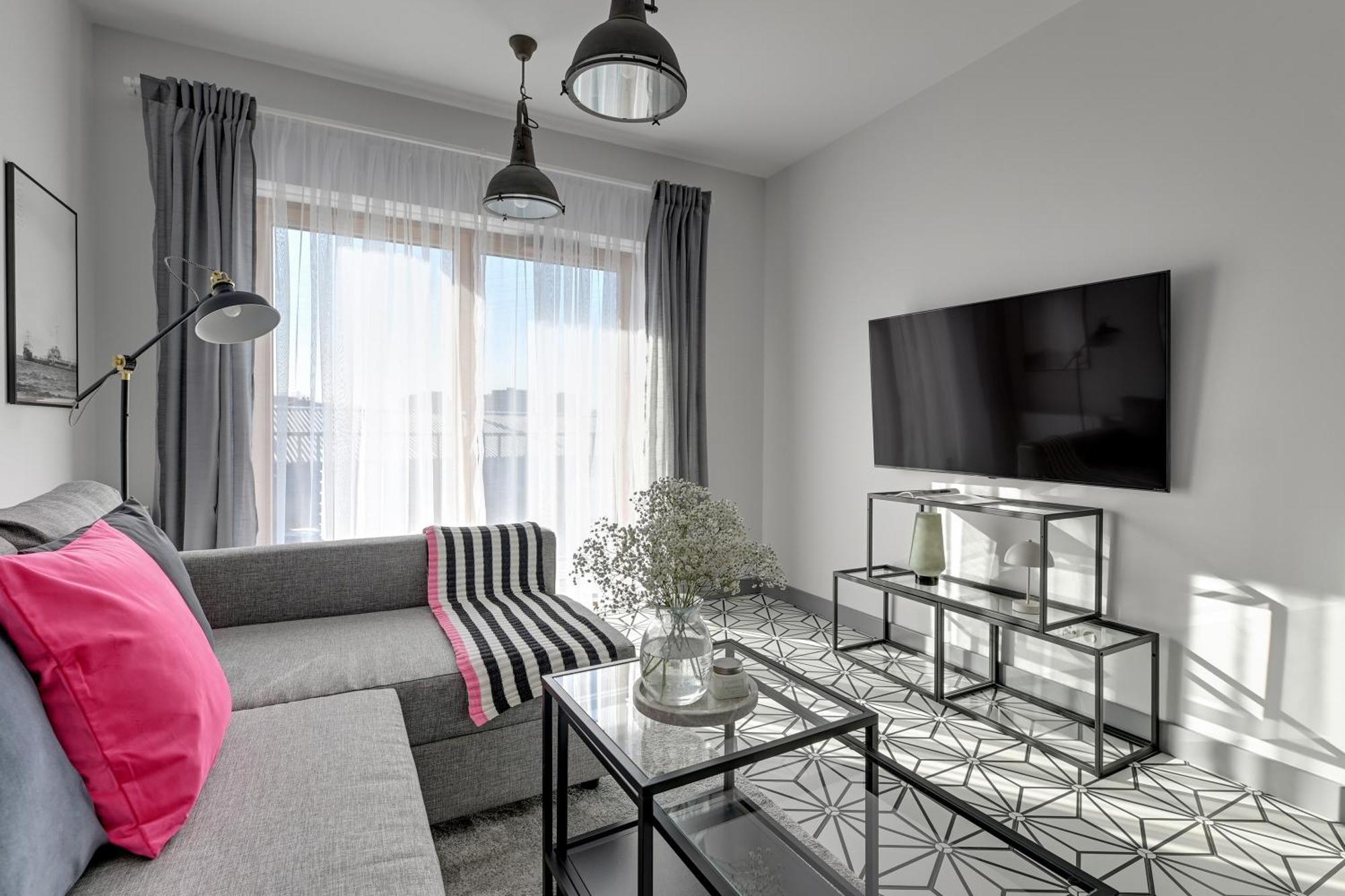 Nadmotlawie Riverside - Parking, Sauna & Gym By Downtown Lejlighed *
