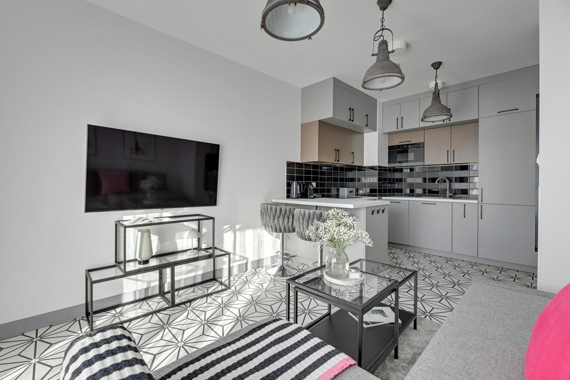 Nadmotlawie Riverside - Parking, Sauna & Gym By Downtown Lejlighed Gdańsk